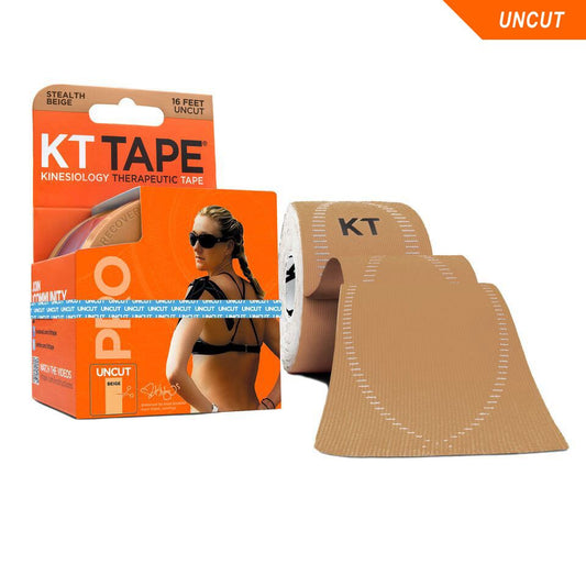 KT Tape Pro - Ongesneden - Beige - 5cm x 5m | Intertaping.nl